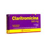 CLARITROMICINA 500MG CAJA 14 COMPRIMIDOS RECUBIERTOS