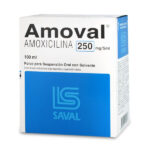 AMOVAL AMOXICILINA 250MG/5ML SUSPENSION ORAL 100ML