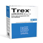 TREX AZITROMICINA 200MG/5ML SUSPENSION ORAL 30 ML