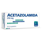 ACETAZOLAMIDA 250MG CAJA 20 COMPRIMIDOS
