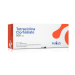 TETRACICLINA 500MG CAJA 8 CAPSULAS