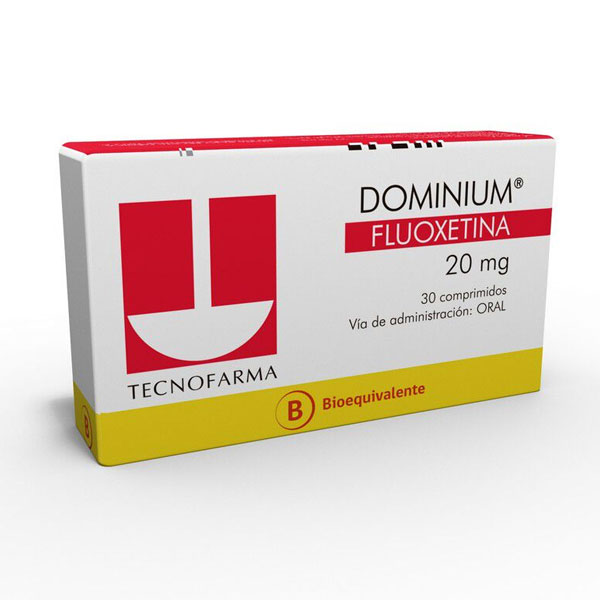 DOMINIUM FLUOXETINA 20MG X 30 COMPRIMIDOS