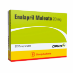 ENALAPRIL MALEATO 20MG CAJA 20 COMPRIMIDOS