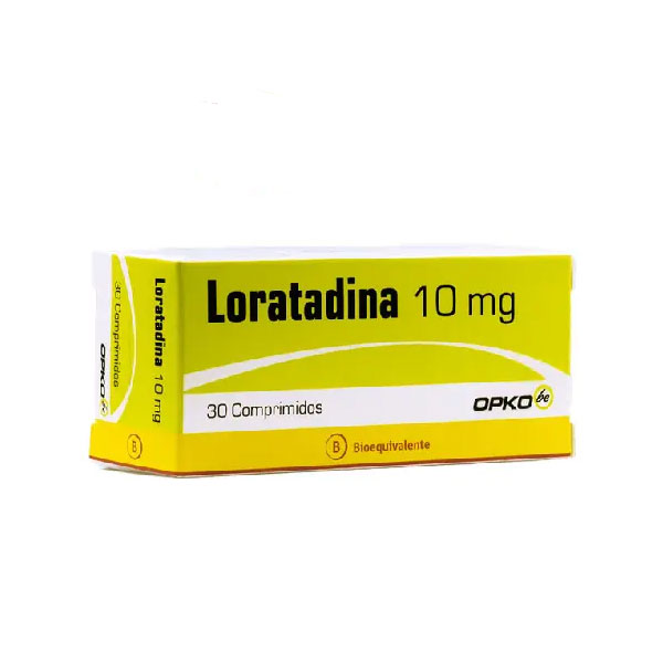 LORATADINA 10 MG X 30 COMPRIMIDOS OPKO