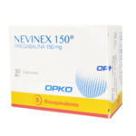 NEVINEX PREGABALINA 150 MG CAJA 30 CAPSULAS