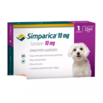 VET SIMPARICA 10MG X 1 COMP (2.5KG A 5 KG)