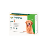 VET SIMPARICA  80MG   X 1 COMP (20KG A 40 KG)