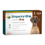 VET SIMPARICA  120MG   X 1 COMP (40KG A 60 KG)
