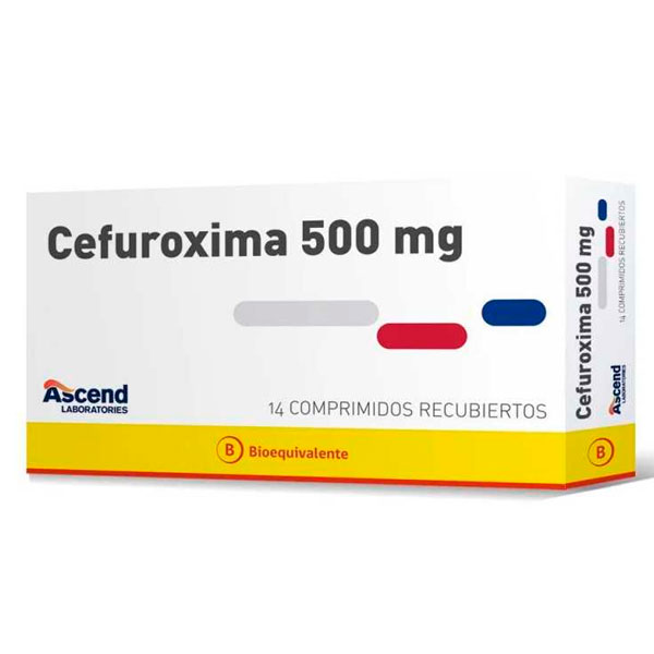 CEFUROXIMA 500MG CAJA 14 COMPRIMIDOS RECUBIERTOS