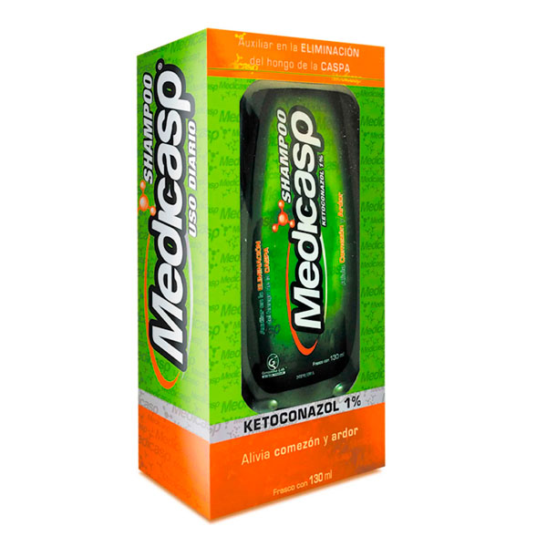 MEDICASP KETOCONAZOL 1% FRASCO 130 ML
