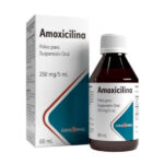 AMOXICILINA 250MG/5ML POLVO PARA SUSPENSION ORAL FRASCO 60ML