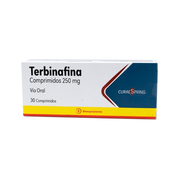 TERBINAFINA 250 MG CAJA 30 COMPRIMIDOS