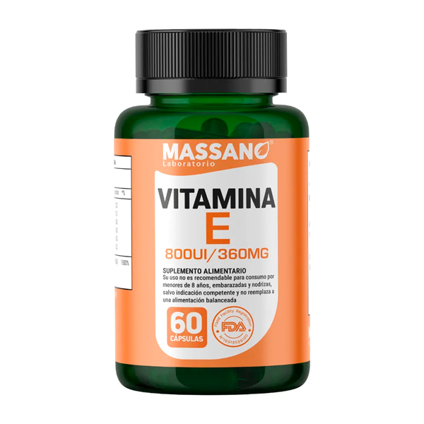 VITAMINA E 60 CAPSULAS MASSANO