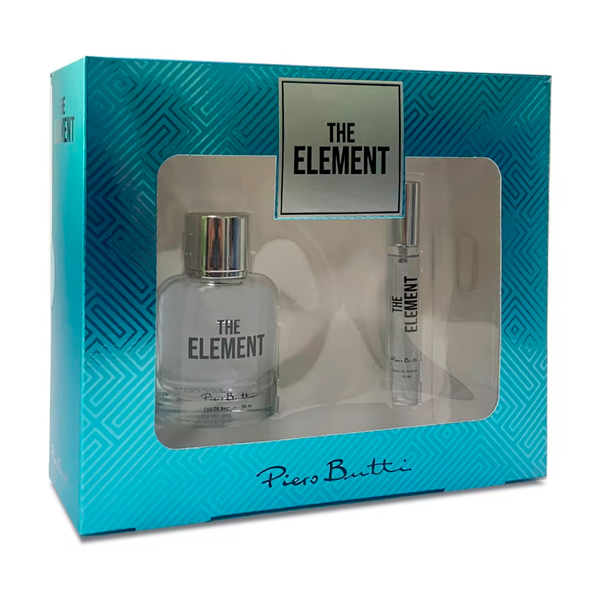 ESTUCHE PERFUME 50ML + PERFUMERO 10ML PIERO BUTTI THE ELEMENT