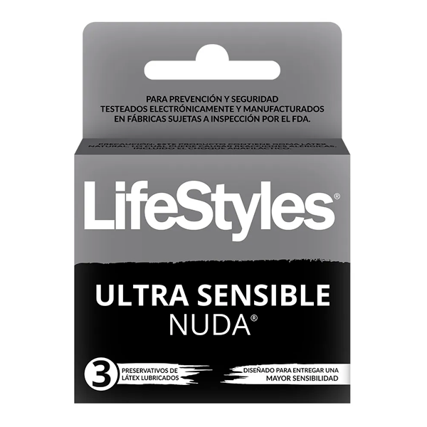 LIFESTYLES NUDA ULT.SENX3