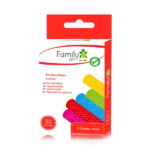 F.SET PARCHE CURITA COLORES CAJA 30 UNIDADES