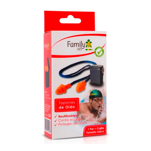 TAPONES OIDO 1 PAR C/EST.