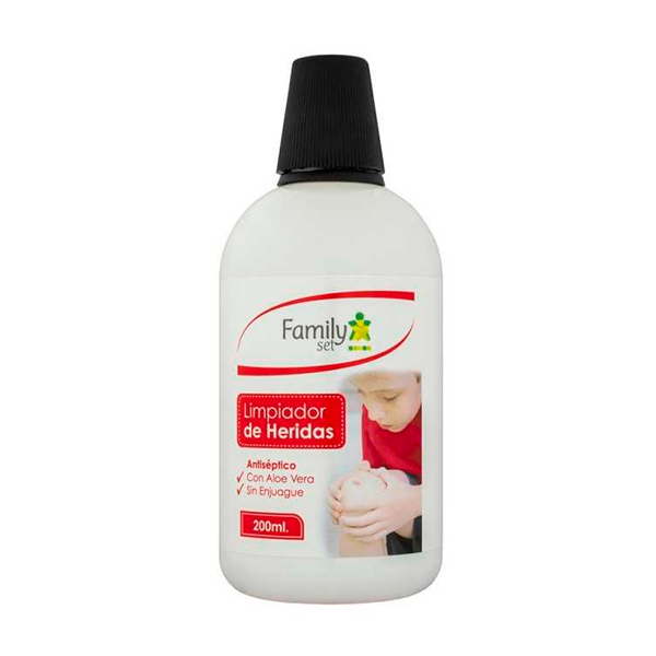 FAMILY SET LIMPIADOR DE HERIDAS 200ML