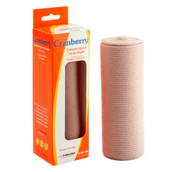 VENDA ELASTICADA 15 CM X 4.5 MTS CRANBERRY CAFE