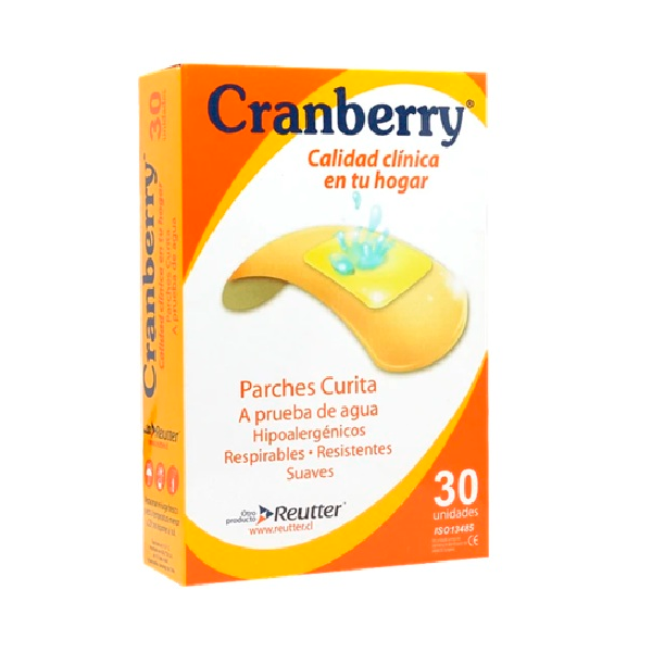 CRANBERRY PARCHE CURITA AGUA