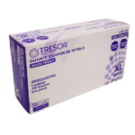 GUANTE EXAMEN NITRILO AZUL COBALTO XL TRESOR