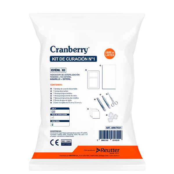 KIT DE CURACION CRANBERRY