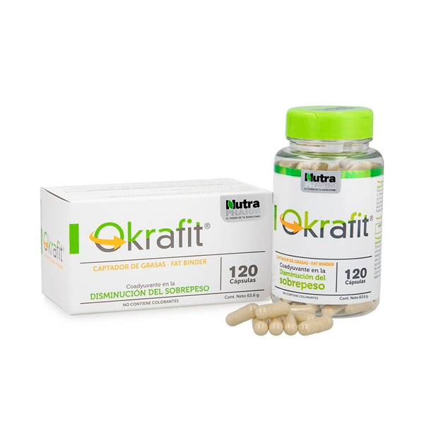 OKRAFIT 120 CAPSULAS NUTRAPHARM