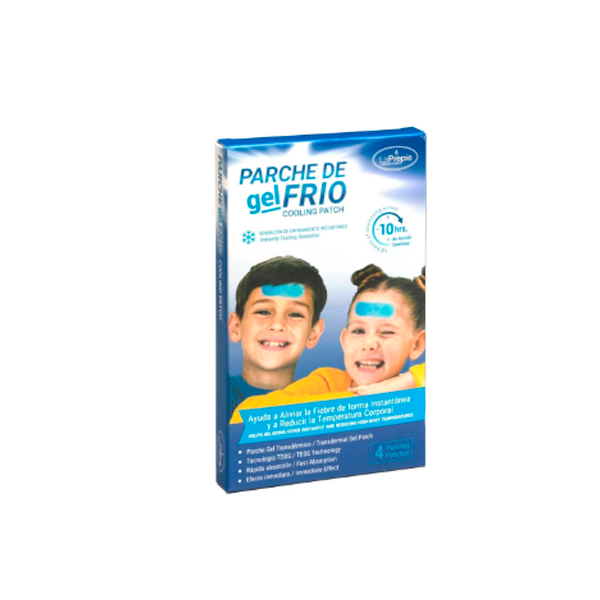 PARCHE DE GEL TRANSDERMICO FRIO 4 UNID