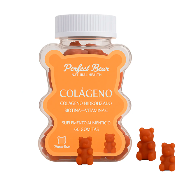 COLAGENO HIDROLIZADO+VIT C 0%AZUCAR SABOR FRUTOS DEL BOSQUE 60 GOMITAS