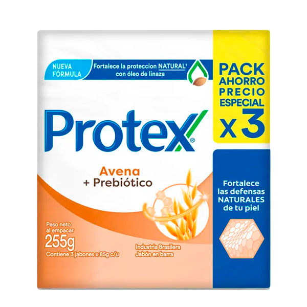 PROTEX AVENA PACK 3 X 85G