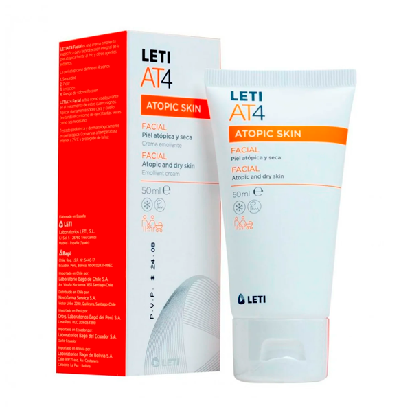 LETI AT4 CREMA FACIAL P A/S. 50ML