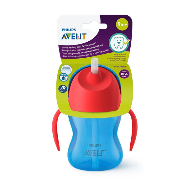 AVENT VASO AZUL BOM 200 ML SCF796/01