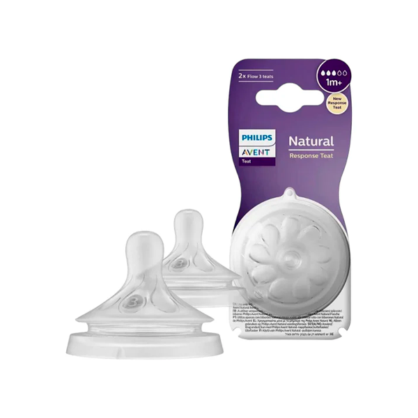 AVENT(SCY963/02)TETINA NATURAL RESPONSE FLUJO 3 MEDIO 1M+
