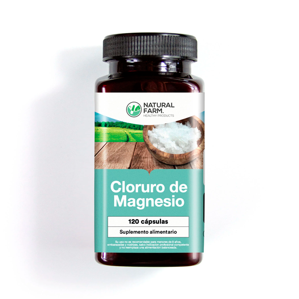 CLORURO DE MAGNESIO 120 CAPSULAS NATURAL FARM